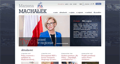 Desktop Screenshot of marzenamachalek.pl